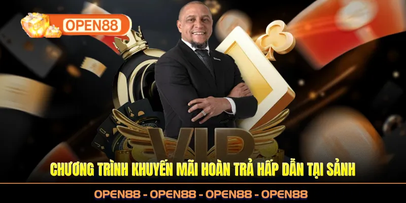 Chương trình khuyến mãi hoàn trả hấp dẫn tại sảnh