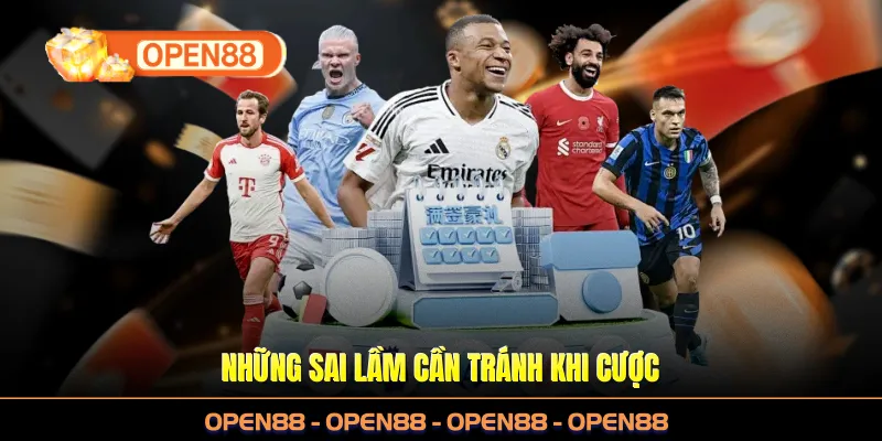 Những sai lầm cần tránh khi cược